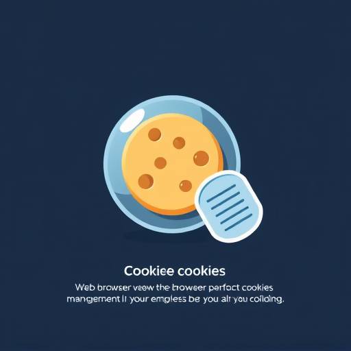 Illustration de la gestion des cookies sur un navigateur web.