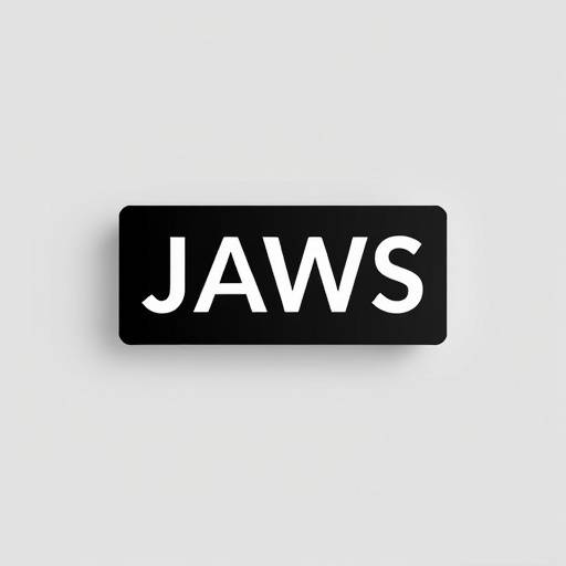 Logo du lecteur d'écran JAWS.